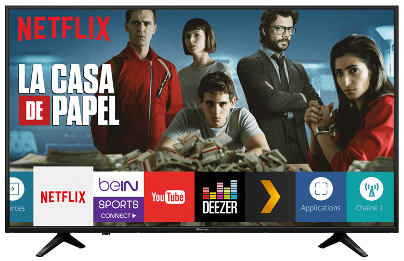 TV 4K | Smart TV<br>58" Série A6100