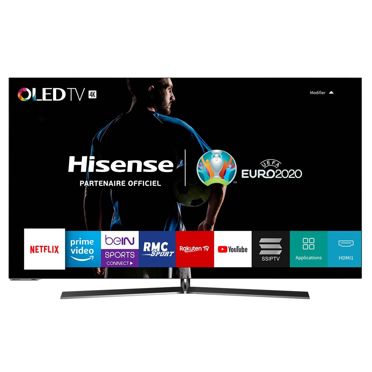TV OLED 4K | Ultra Fin + Métal<br>55" Série O8B