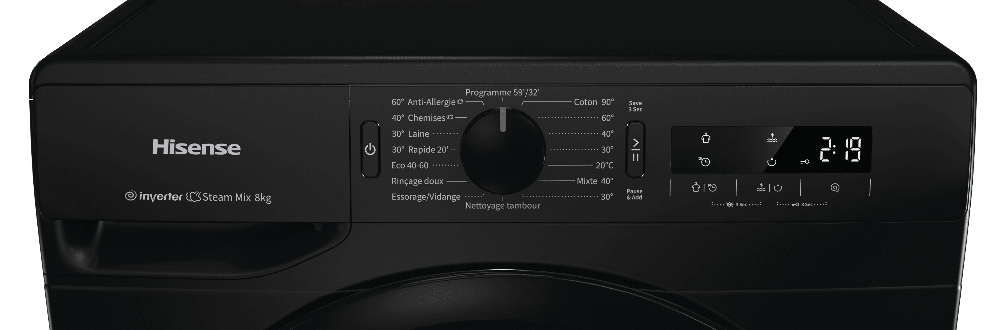Lave-linge | Série GP<br>WFGP80143VMB