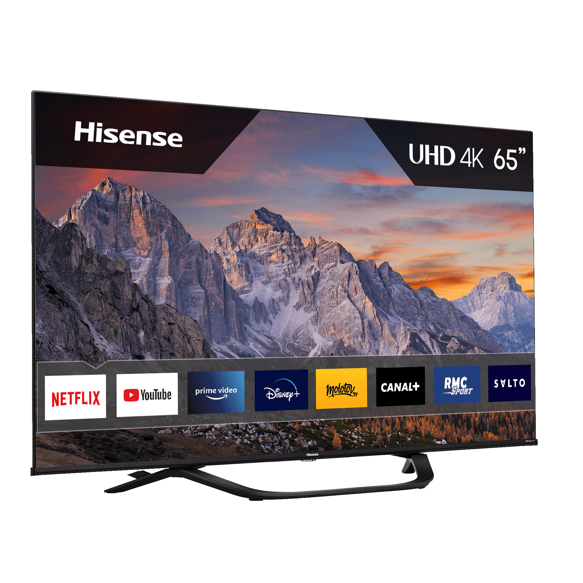 TV 4K | Dolby Vision <br>65" Série A68H