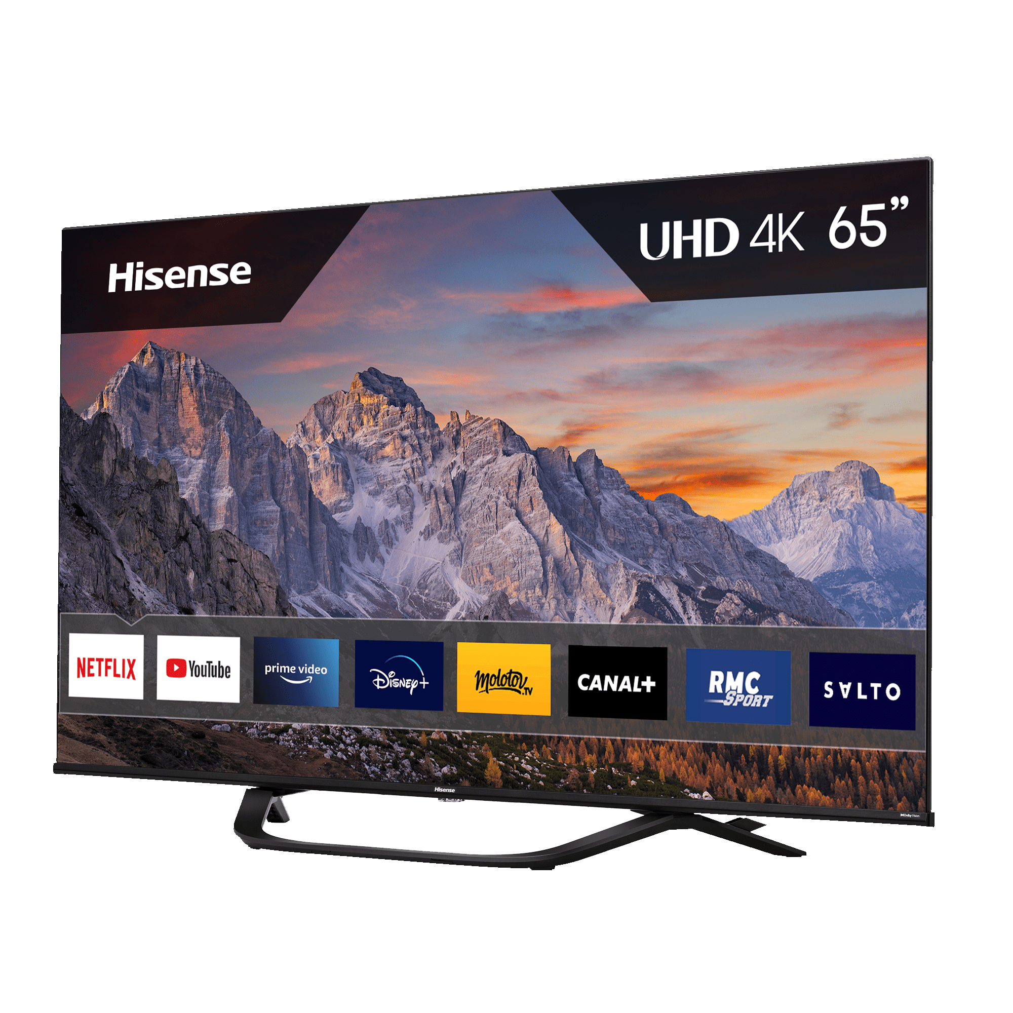 TV 4K | Dolby Vision <br>65" Série A68H