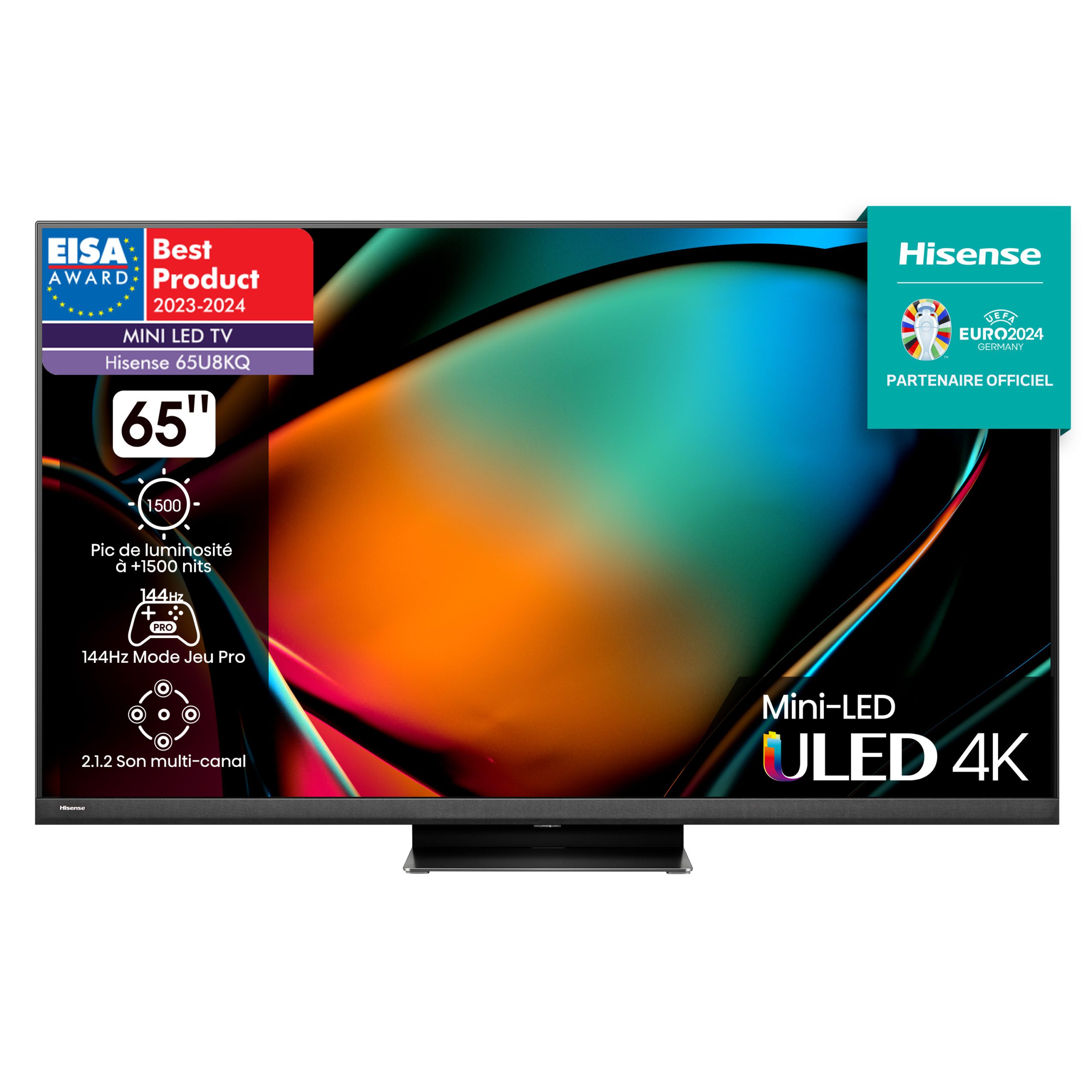 TV MINILED 4K | 144Hz VRR<br>65" SÉRIE U8KQ