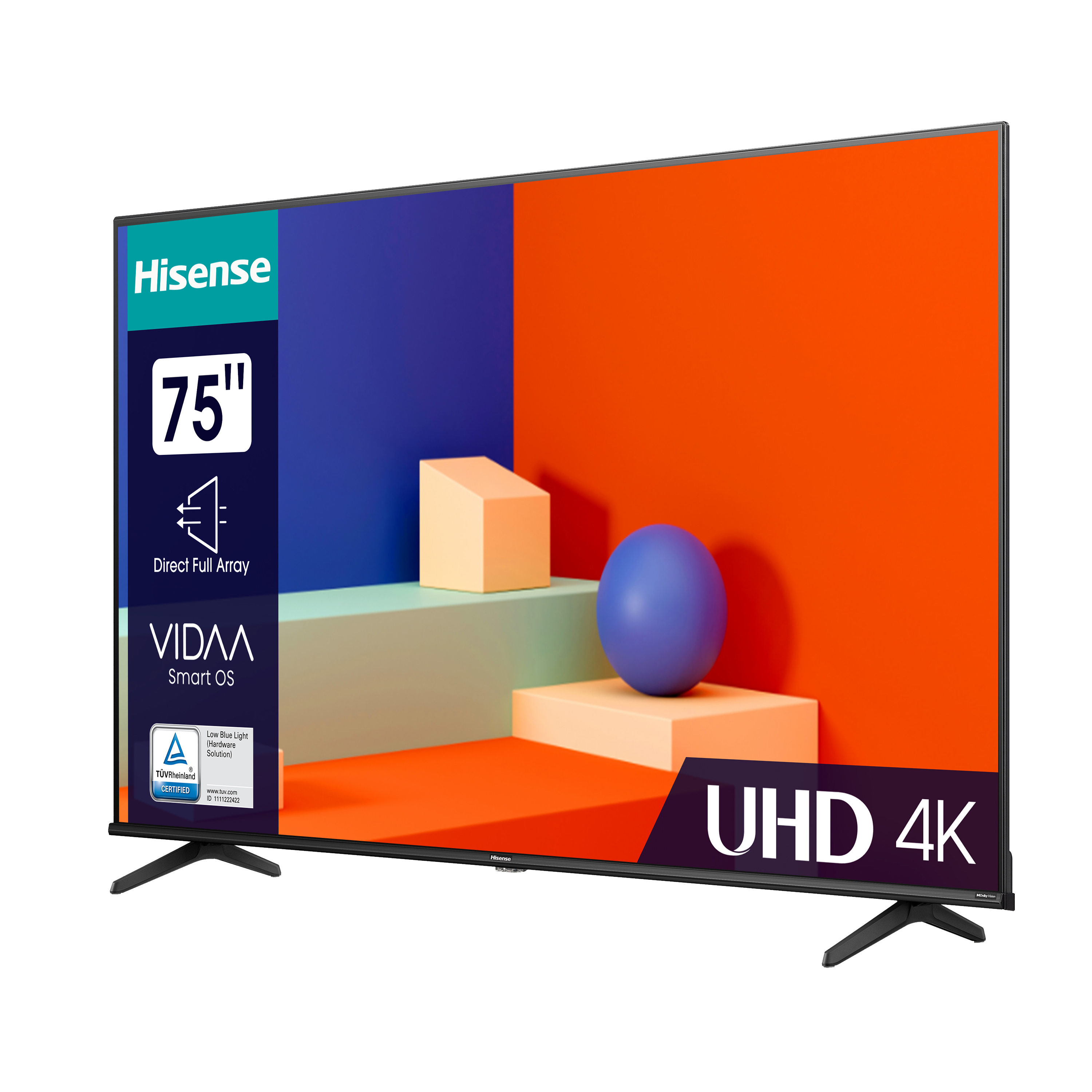 TV 4K | Dolby Vision <br>75" Série A6K