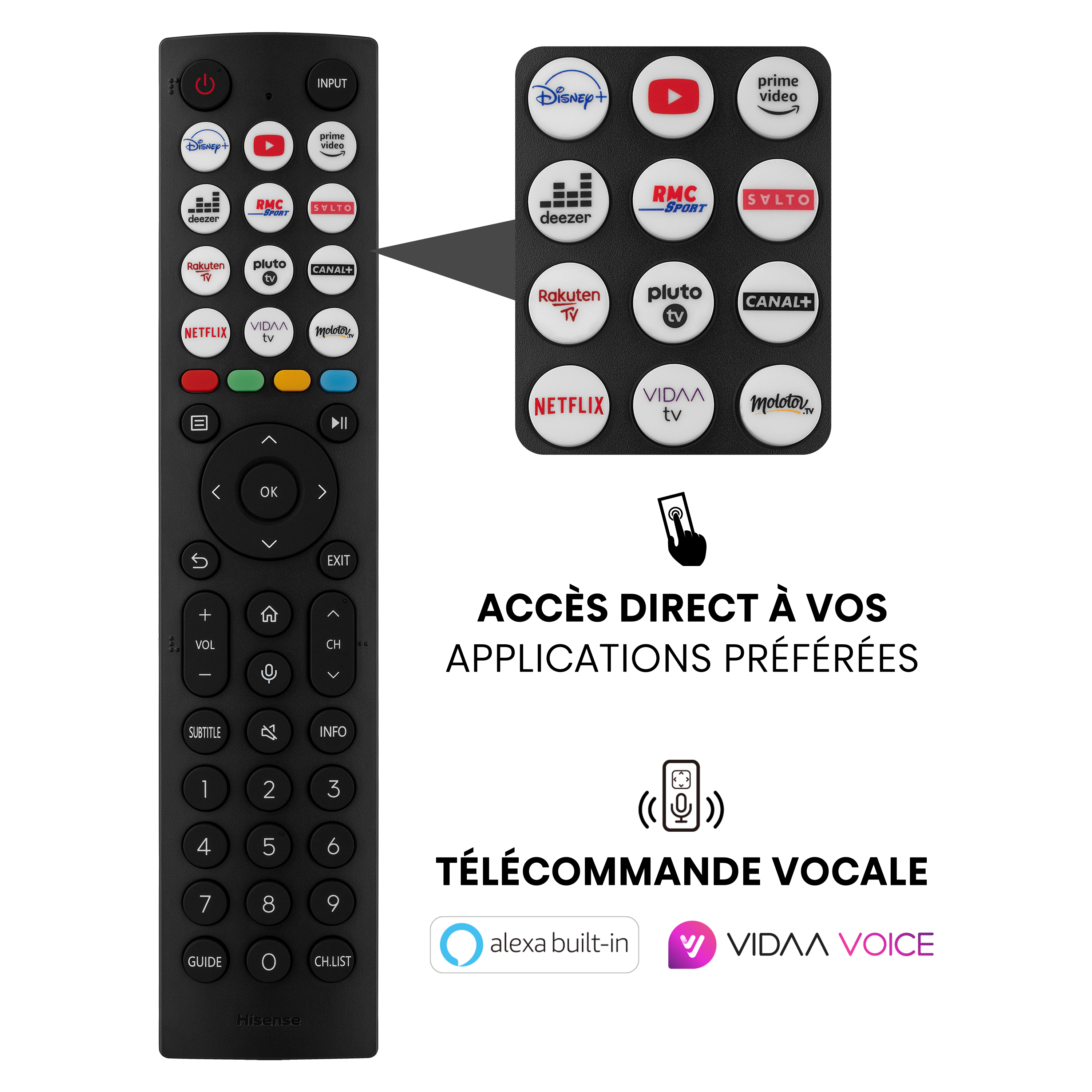 TV 4K | Dolby Vision <br>55" Série A6K