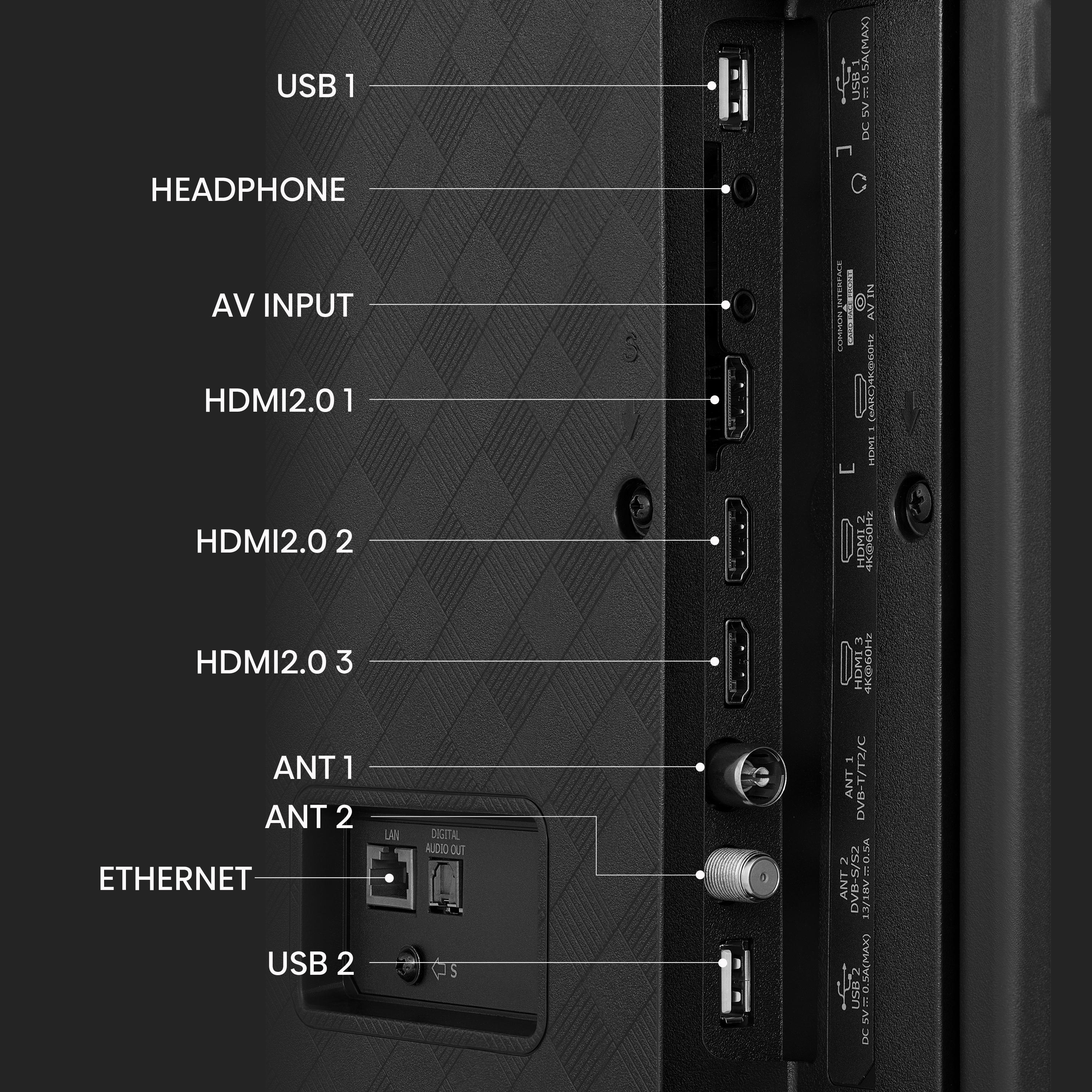 TV 4K | Dolby Vision <br>55" Série A6K
