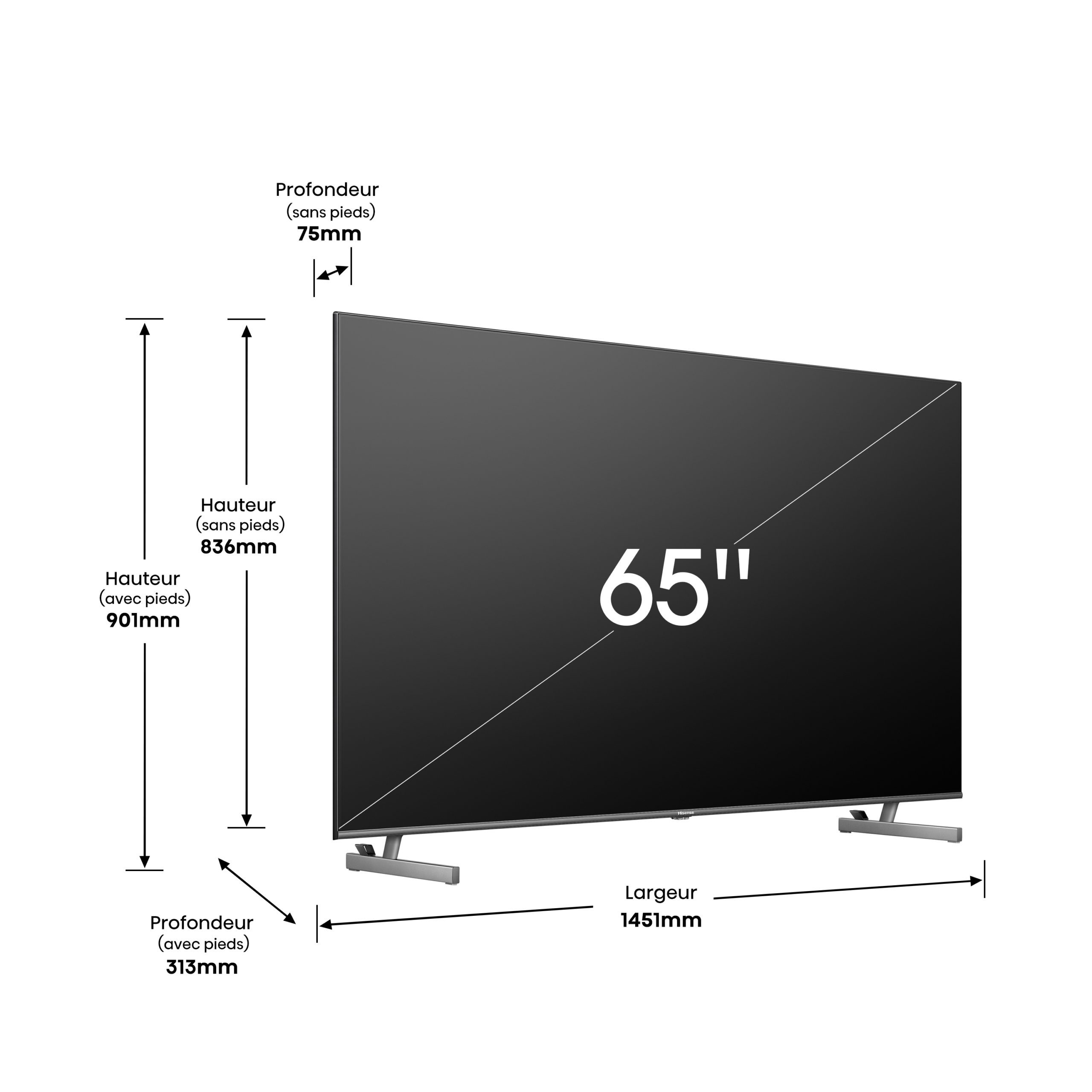 TV MINILED 4K | QLED<br>65″ SÉRIE U6KQ