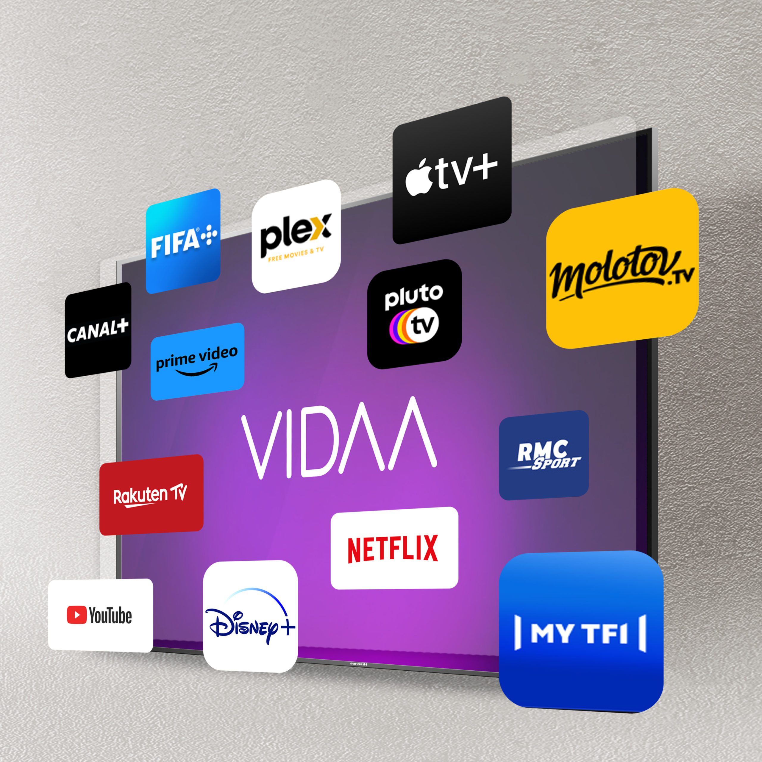 TV 4K | Dolby Vision <br>50" Série A6K