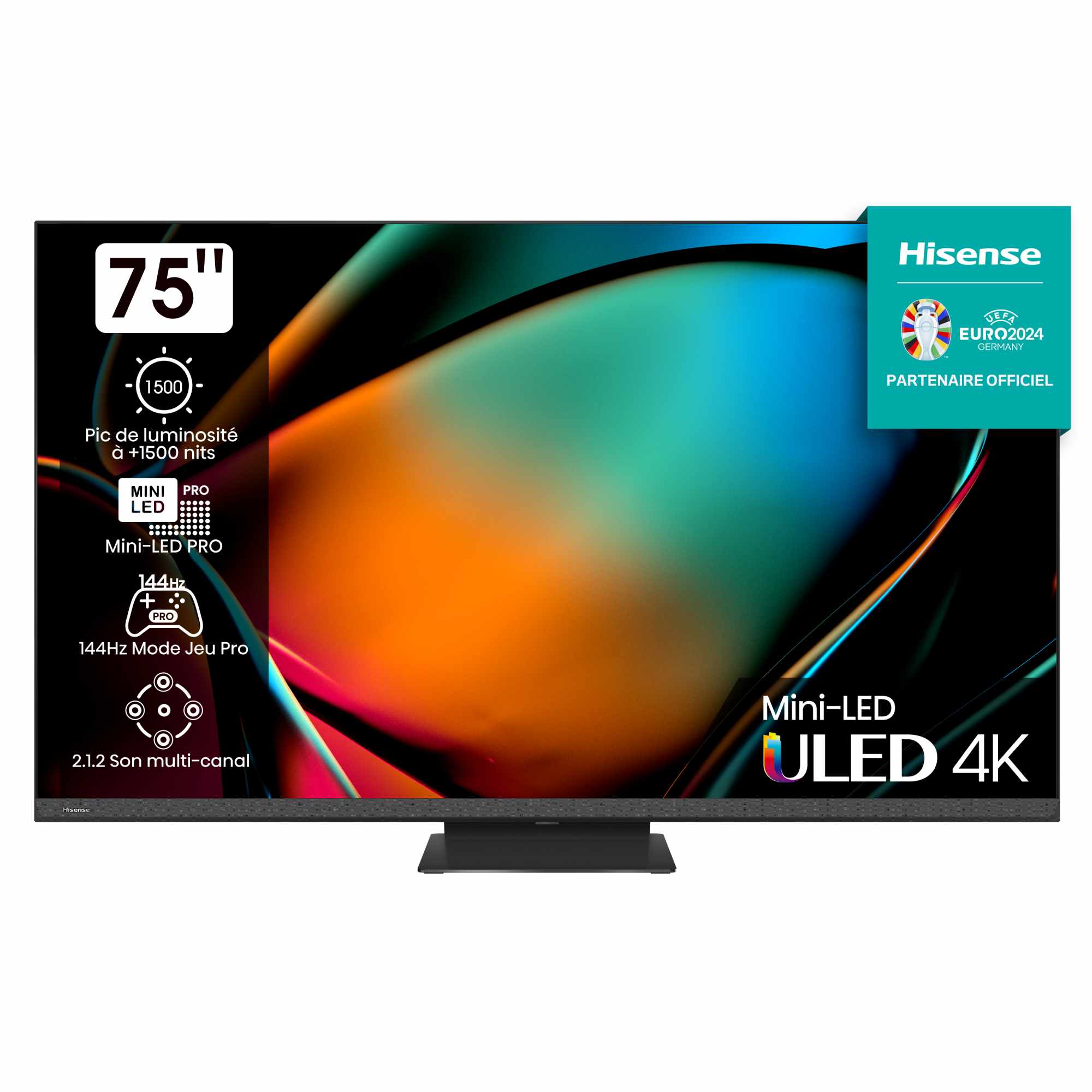 TV MINILED 4K | 144Hz VRR<br>75″ SÉRIE U8KQ