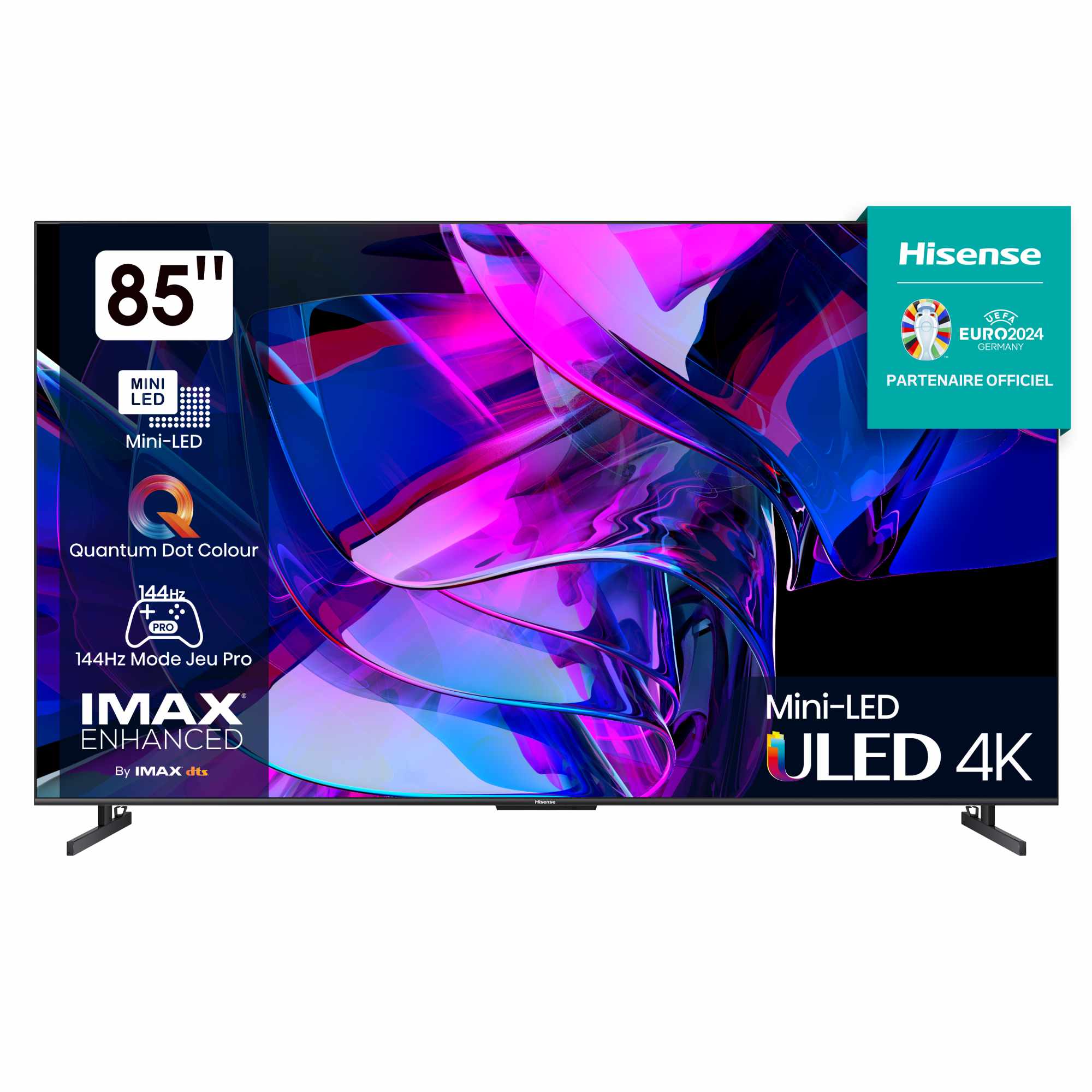TV MINILED 4K | 144Hz VRR<br>85″ SÉRIE U7KQ