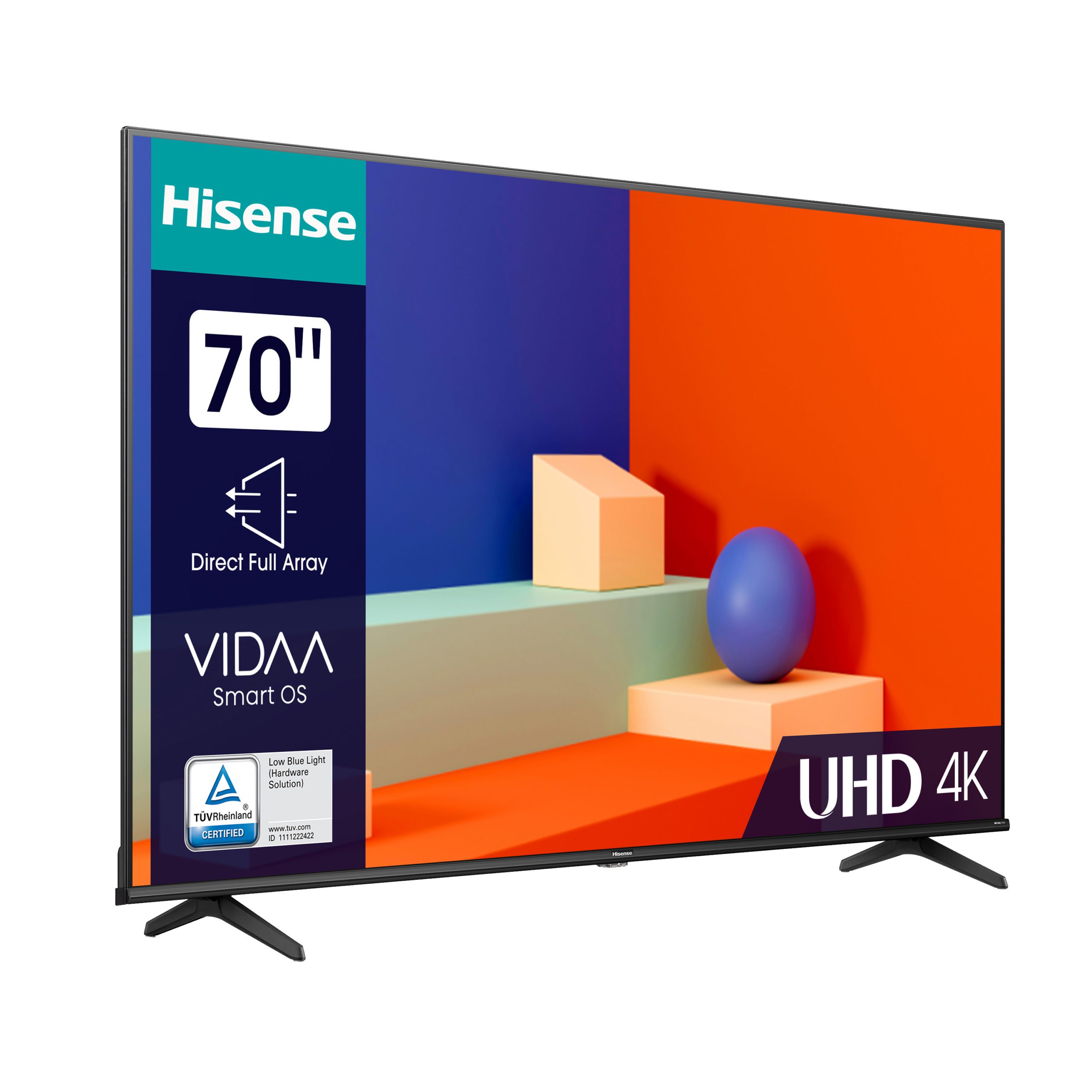 TV 4K | Dolby Vision <br>70" Série A6K