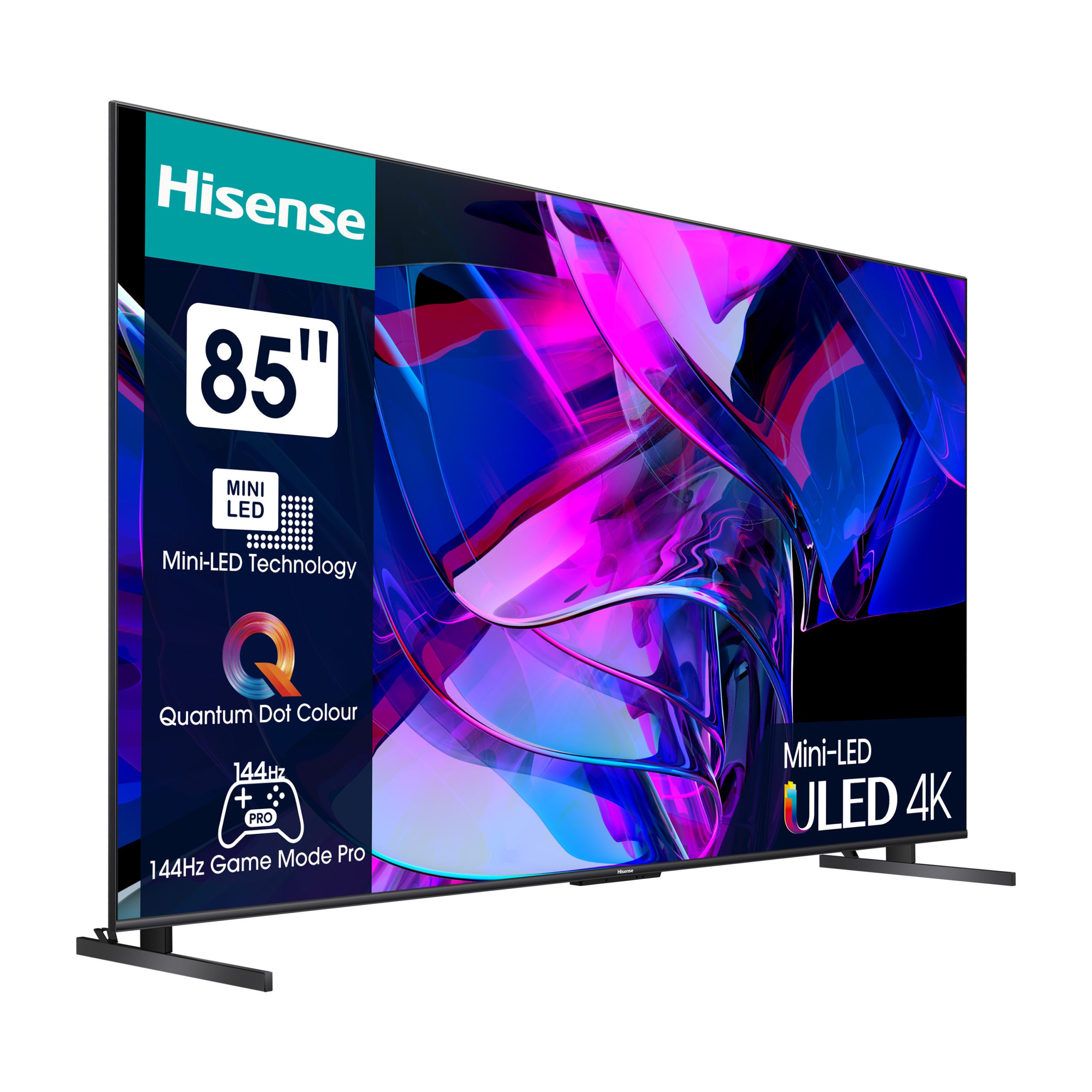 TV MINILED 4K | 144Hz VRR<br>85″ SÉRIE U7KQ